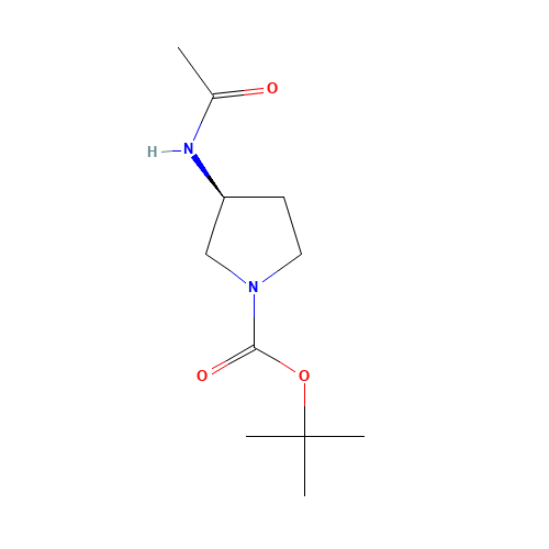 tert-butyl (3S)-3-acetamidopyrrolidine-1-carboxylate (CAS: 114636-37-2) - Related Chemical Product