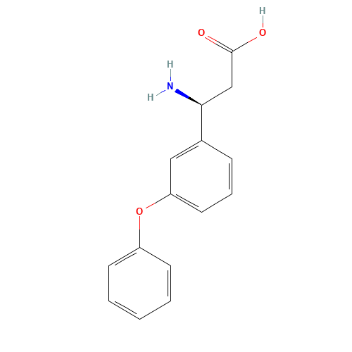 (3S)-3-amino-3-(3-phenoxyphenyl)propanoic acid (CAS: 723733-91-3) - Related Chemical Product