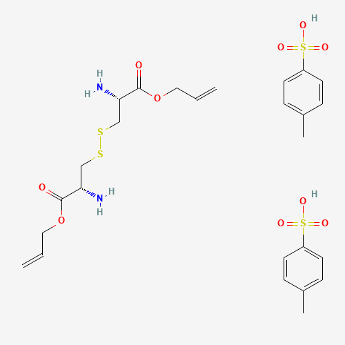 4-methylbenzenesulfonic acid;prop-2-enyl (2R)-2-amino-3-[[(2R)-2-amino-3-oxo-3-prop-2-enoxypropyl]disulfanyl]propanoate (CAS: 142601-71-6) - Related Chemical Product