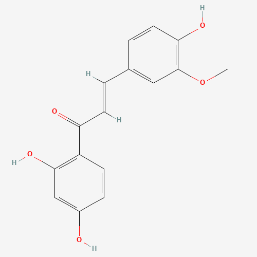 (E)-1-(2,4-dihydroxyphenyl)-3-(4-hydroxy-3-methoxyphenyl)prop-2-en-1-one (CAS: 34000-39-0) - Related Chemical Product