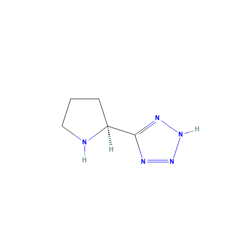 5-[(2S)-pyrrolidin-2-yl]-2H-tetrazole (CAS: 33878-70-5) - Related Chemical Product