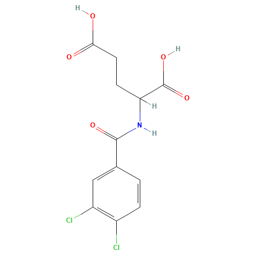 (2S)-2-[(3,4-dichlorobenzoyl)amino]pentanedioic acid (CAS: 104252-58-6) - Related Chemical Product
