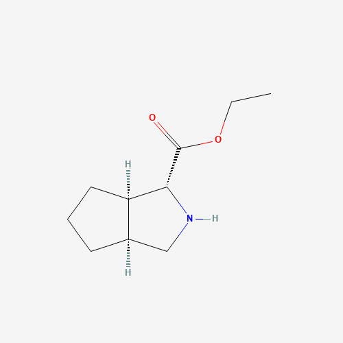 ethyl (3R,3aR,6aS)-1,2,3,3a,4,5,6,6a-octahydrocyclopenta[c]pyrrole-3-carboxylate (CAS: 864185-81-9) - Related Chemical Product