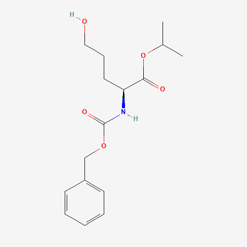 propan-2-yl (2S)-5-hydroxy-2-(phenylmethoxycarbonylamino)pentanoate (CAS: 176237-44-8) - Related Chemical Product