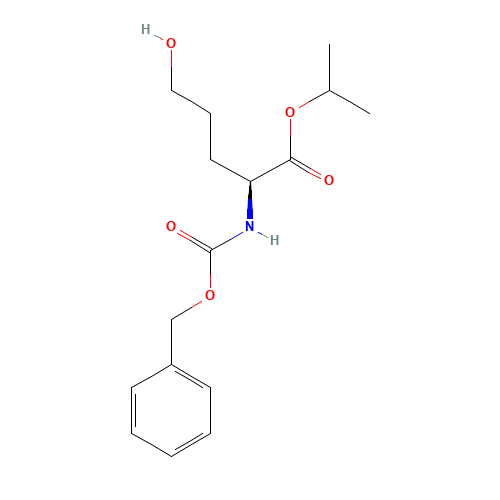 propan-2-yl (2S)-5-hydroxy-2-(phenylmethoxycarbonylamino)pentanoate (CAS: 176237-44-8) - Related Chemical Product