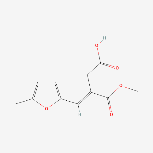 (E)-3-methoxycarbonyl-4-(5-methylfuran-2-yl)but-3-enoic acid (CAS: 37978-59-9) - Related Chemical Product