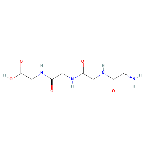 2-[[2-[[2-[[(2S)-2-aminopropanoyl]amino]acetyl]amino]acetyl]amino]acetic acid (CAS: 5123-42-2) - Related Chemical Product
