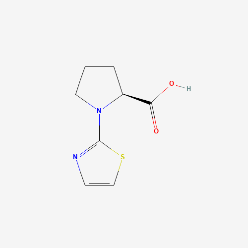 (2S)-1-(1,3-thiazol-2-yl)pyrrolidine-2-carboxylic acid (CAS: 1104577-35-6) - Related Chemical Product