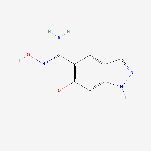 N'-hydroxy-6-methoxy-1H-indazole-5-carboximidamide (CAS: 1312008-92-6) - Related Chemical Product