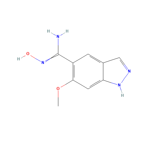 N'-hydroxy-6-methoxy-1H-indazole-5-carboximidamide (CAS: 1312008-92-6) - Related Chemical Product
