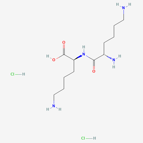 (2S)-6-amino-2-[[(2S)-2,6-diaminohexanoyl]amino]hexanoic acid;dihydrochloride (CAS: 52123-30-5) - Related Chemical Product