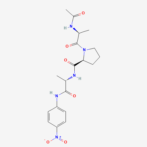 (2S)-1-[(2S)-2-acetamidopropanoyl]-N-[(2S)-1-(4-nitroanilino)-1-oxopropan-2-yl]pyrrolidine-2-carboxamide (CAS: 61596-39-2) - Related Chemical Product