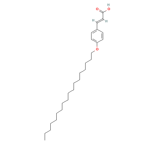 (E)-3-(4-octadecoxyphenyl)prop-2-enoic acid (CAS: 71931-27-6) - Related Chemical Product