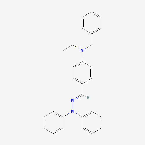 N-benzyl-4-[(E)-(diphenylhydrazinylidene)methyl]-N-ethylaniline (CAS: 96861-52-8) - Related Chemical Product