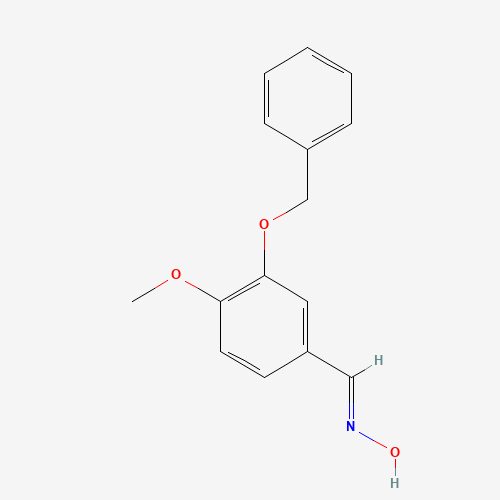 (NE)-N-[(4-methoxy-3-phenylmethoxyphenyl)methylidene]hydroxylamine (CAS: 55667-17-9) - Related Chemical Product