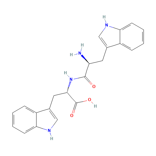 (2S)-2-[[(2S)-2-amino-3-(1H-indol-3-yl)propanoyl]amino]-3-(1H-indol-3-yl)propanoic acid (CAS: 20696-60-0) - Related Chemical Product