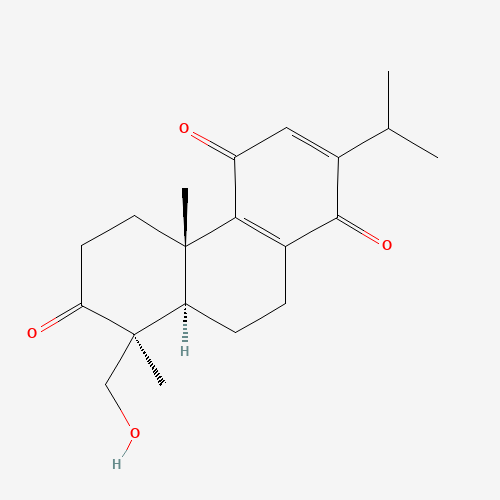 (4bS,8S,8aR)-8-(hydroxymethyl)-4b,8-dimethyl-2-propan-2-yl-6,8a,9,10-tetrahydro-5H-phenanthrene-1,4,7-trione (CAS: 142937-50-6) - Related Chemical Product