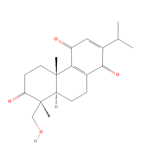 (4bS,8S,8aR)-8-(hydroxymethyl)-4b,8-dimethyl-2-propan-2-yl-6,8a,9,10-tetrahydro-5H-phenanthrene-1,4,7-trione (CAS: 142937-50-6) - Related Chemical Product