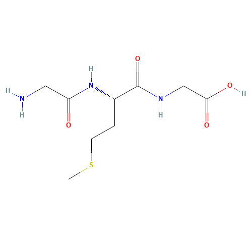 2-[[(2S)-2-[(2-aminoacetyl)amino]-4-methylsulfanylbutanoyl]amino]acetic acid (CAS: 51529-34-1) - Related Chemical Product