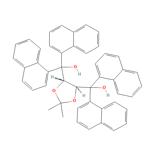 [(4S,5S)-5-[hydroxy(dinaphthalen-1-yl)methyl]-2,2-dimethyl-1,3-dioxolan-4-yl]-dinaphthalen-1-ylmethanol (CAS: 171086-52-5) - Related Chemical Product