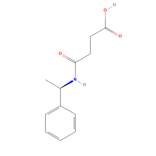 4-oxo-4-[[(1R)-1-phenylethyl]amino]butanoic acid (CAS: 21752-33-0) - Related Chemical Product