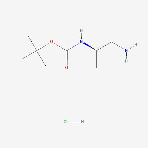 tert-butyl N-[(2R)-1-aminopropan-2-yl]carbamate;hydrochloride (CAS: 1217631-35-0) - Related Chemical Product