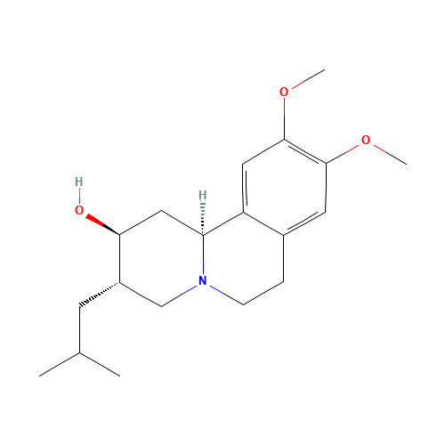 (2S,3S,11bS)-9,10-dimethoxy-3-(2-methylpropyl)-2,3,4,6,7,11b-hexahydro-1H-benzo[a]quinolizin-2-ol (CAS: 164104-49-8) - Chemical Structure and Molecular Formula 