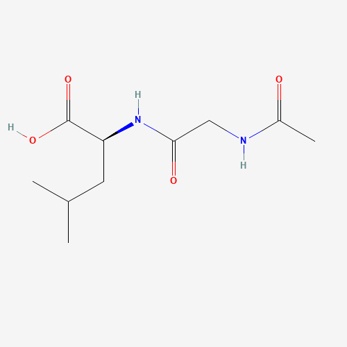 (2S)-2-[(2-acetamidoacetyl)amino]-4-methylpentanoic acid (CAS: 29852-55-9) - Related Chemical Product