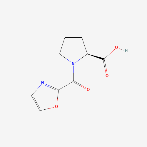 (2S)-1-(1,3-oxazole-2-carbonyl)pyrrolidine-2-carboxylic acid (CAS: 1309965-70-5) - Related Chemical Product