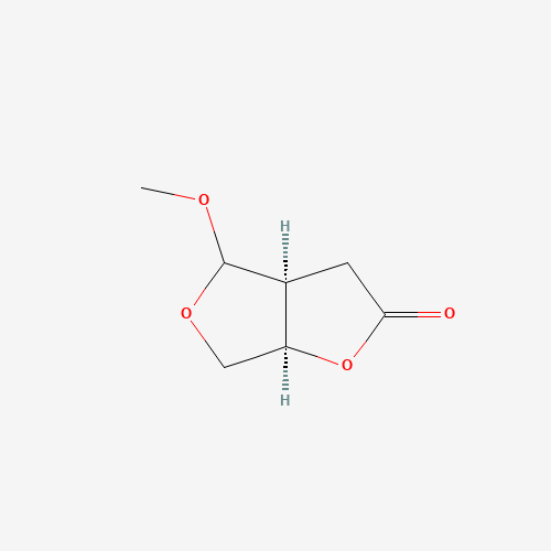 (3aS,6aR)-4-methoxy-3a,4,6,6a-tetrahydro-3H-furo[2,3-c]furan-2-one (CAS: 501921-30-8) - Related Chemical Product