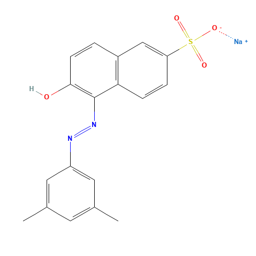 sodium;(5Z)-5-[(3,5-dimethylphenyl)hydrazinylidene]-6-oxonaphthalene-2-sulfonate (CAS: 52749-23-2) - Related Chemical Product