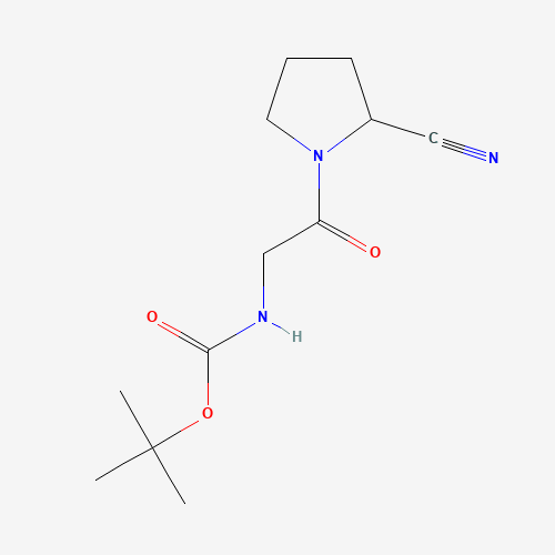 tert-butyl N-[2-[(2S)-2-cyanopyrrolidin-1-yl]-2-oxoethyl]carbamate (CAS: 952023-06-2) - Related Chemical Product