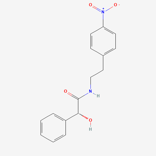 (2R)-2-hydroxy-N-[2-(4-nitrophenyl)ethyl]-2-phenylacetamide (CAS: 521284-19-5) - Related Chemical Product