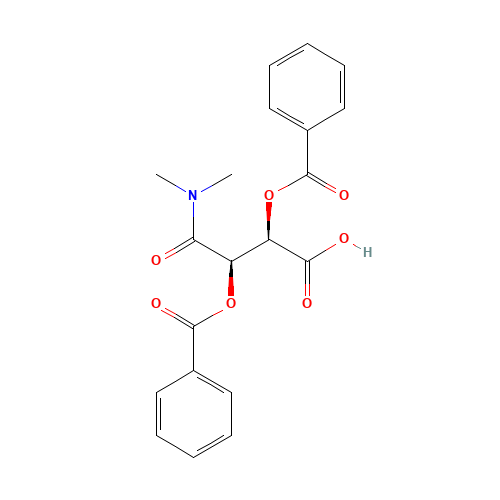 (2R,3R)-2,3-dibenzoyloxy-4-(dimethylamino)-4-oxobutanoic acid (CAS: 78761-37-2) - Related Chemical Product