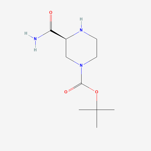 tert-butyl (3S)-3-carbamoylpiperazine-1-carboxylate (CAS: 170164-47-3) - Related Chemical Product