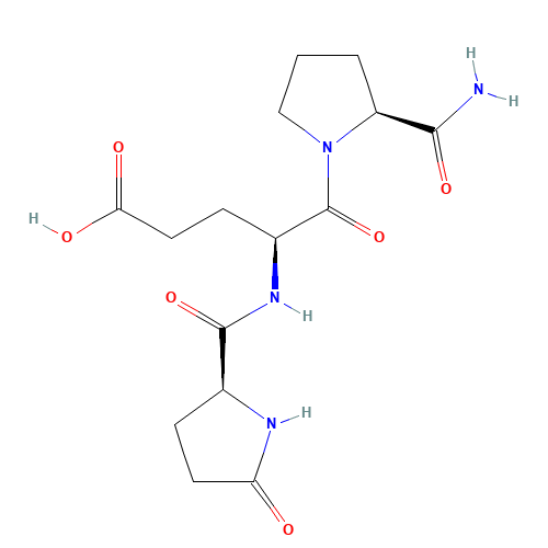 (4S)-5-[(2S)-2-carbamoylpyrrolidin-1-yl]-5-oxo-4-[[(2S)-5-oxopyrrolidine-2-carbonyl]amino]pentanoic acid (CAS: 85541-78-2) - Related Chemical Product