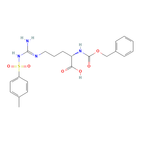 (2S)-5-[[amino-[(4-methylphenyl)sulfonylamino]methylidene]amino]-2-(phenylmethoxycarbonylamino)pentanoic acid (CAS: 13650-38-9) - Related Chemical Product