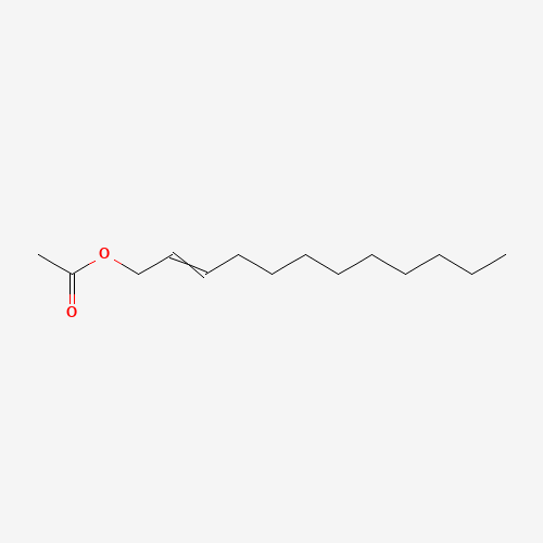 [(E)-dodec-2-enyl] acetate (CAS: 38363-23-4) - Chemical Structure and Molecular Formula 