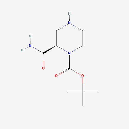 tert-butyl (2R)-2-carbamoylpiperazine-1-carboxylate (CAS: 159485-28-6) - Related Chemical Product