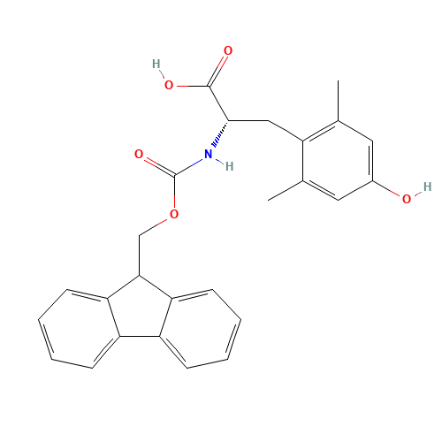 (2S)-2-(9H-fluoren-9-ylmethoxycarbonylamino)-3-(4-hydroxy-2,6-dimethylphenyl)propanoic acid (CAS: 206060-54-0) - Related Chemical Product