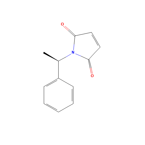 1-[(1R)-1-phenylethyl]pyrrole-2,5-dione (CAS: 6129-15-3) - Related Chemical Product