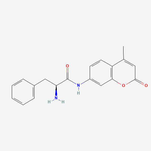 (2S)-2-amino-N-(4-methyl-2-oxochromen-7-yl)-3-phenylpropanamide (CAS: 98516-72-4) - Related Chemical Product
