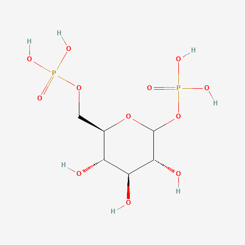 [(3R,4S,5S,6R)-3,4,5-trihydroxy-6-(phosphonooxymethyl)oxan-2-yl] dihydrogen phosphate (CAS: 305-58-8) - Related Chemical Product