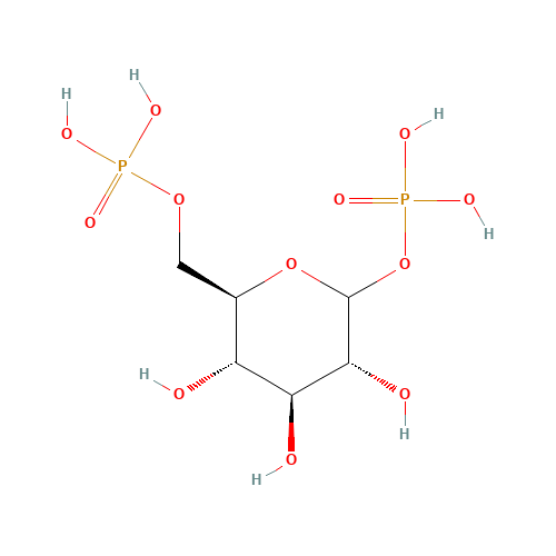[(3R,4S,5S,6R)-3,4,5-trihydroxy-6-(phosphonooxymethyl)oxan-2-yl] dihydrogen phosphate (CAS: 305-58-8) - Related Chemical Product
