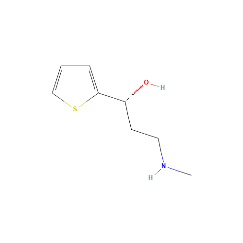 (1R)-3-(methylamino)-1-thiophen-2-ylpropan-1-ol (CAS: 116539-57-2) - Related Chemical Product