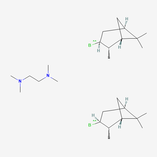 N,N,N',N'-tetramethylethane-1,2-diamine;[(1S,3S,4R,5S)-4,6,6-trimethyl-3-bicyclo[3.1.1]heptanyl]boron (CAS: 67826-92-0) - Related Chemical Product