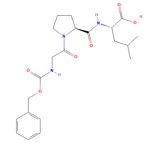 (2S)-4-methyl-2-[[(2S)-1-[2-(phenylmethoxycarbonylamino)acetyl]pyrrolidine-2-carbonyl]amino]pentanoic acid (CAS: 2646-63-1) - Related Chemical Product