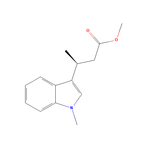 methyl (3S)-3-(1-methylindol-3-yl)butanoate (CAS: 71711-31-4) - Related Chemical Product