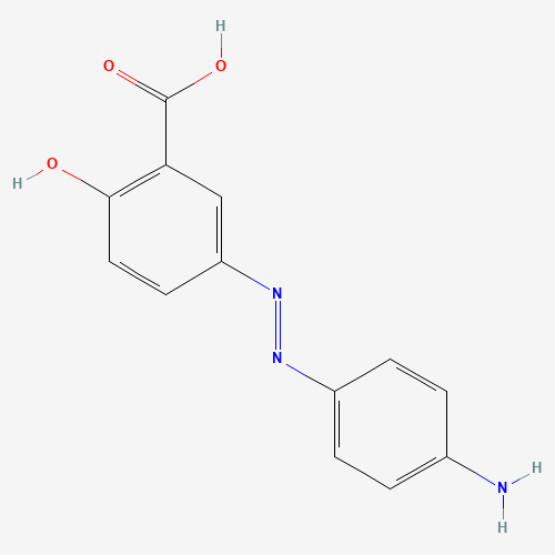 (3E)-3-[(4-aminophenyl)hydrazinylidene]-6-oxocyclohexa-1,4-diene-1-carboxylic acid (CAS: 101-51-9) - Related Chemical Product