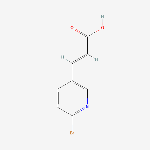 (E)-3-(6-bromopyridin-3-yl)prop-2-enoic acid (CAS: 1035123-89-7) - Related Chemical Product